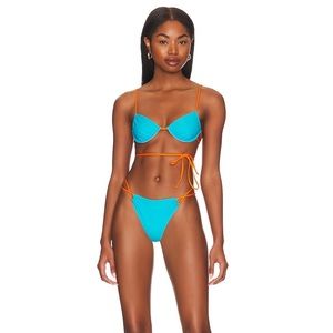 Lovers and Friends Caribbean vibes bikini top and bottom set